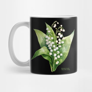 Botanica letalis - Lily of the valley - white flowers Mug